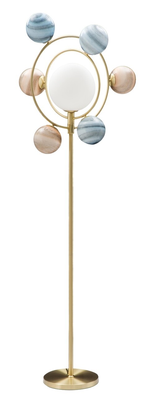 Lampadar Universo, Mauro Ferretti, 7 x E14, 40W, 80x50x195 cm, fier