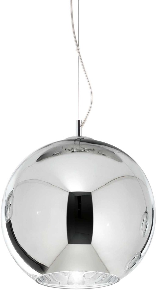 Suspensie Ideal Lux Nemo SP1 D30 max 1x60W E27 d30cm crom