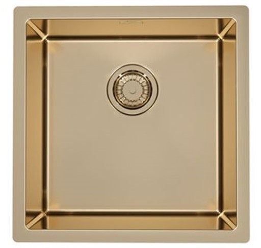 Chiuveta bucatarie Alveus Monarch Quadrix 30 F S 450x450mm inox bronz