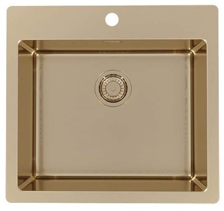 Chiuveta bucatarie Alveus Monarch Pure 70 565x525mm inox bronz