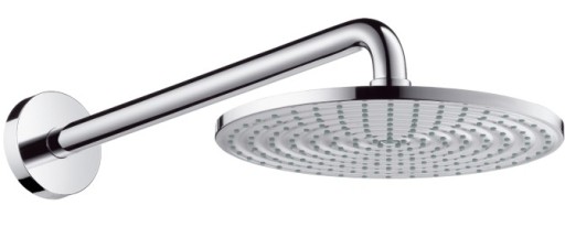 Palarie dus overhead Hansgrohe Raindance S 240 Air 1 jet cu brat 390 mm finisaj crom