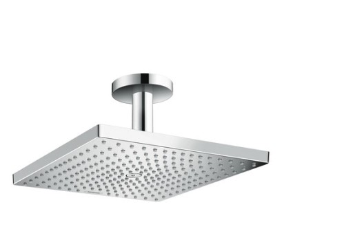 Palarie de dus Hansgrohe Raindance E 300 Air crom si brat de tavan 100mm