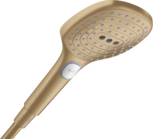 Para de dus Hansgrohe Raindance Select E 120 cu 3 jeturi bronz periat