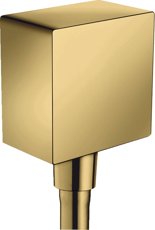 Accesoriu Hansgrohe FixFit Square gold optic lustruit