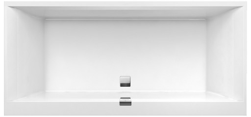 Cada baie rectangulara incastrabila Villeroy & Boch Squaro Edge 12 190x90cm compozit Alb