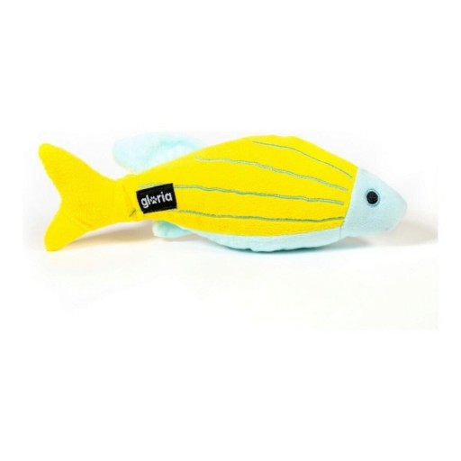 Jucarie cu sunet pentru caini Linkin Fish, Gloria, 25 x 6 x 8 cm, poliester