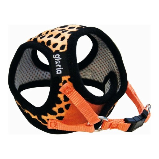 Ham pentru caini Leopard, Gloria, marime XS, 17-22 cm, portocaliu