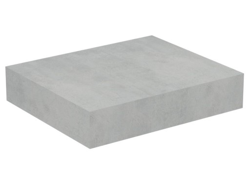 Blat pentru lavoar Ideal Standard Adapto 60x50.5x12cm gri