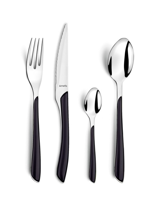 Set tacamuri 16 piese, Amefa, Eclat, inox