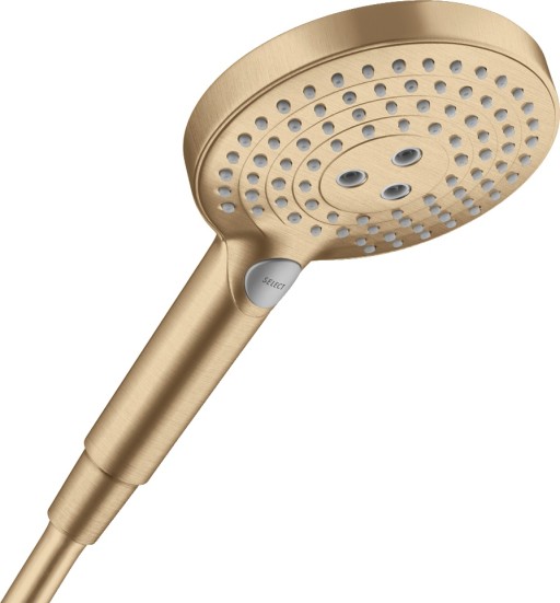 Para de dus Hansgrohe Raindance Select S 120 cu 3 jeturi bronz periat