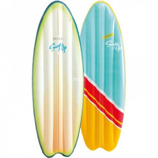 Saltea gonflabila Surf Intex, 178x69 cm, polivinil, multicolor