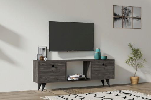 Comoda TV, Asse Home, Elton, 160x50x29 cm, Maro