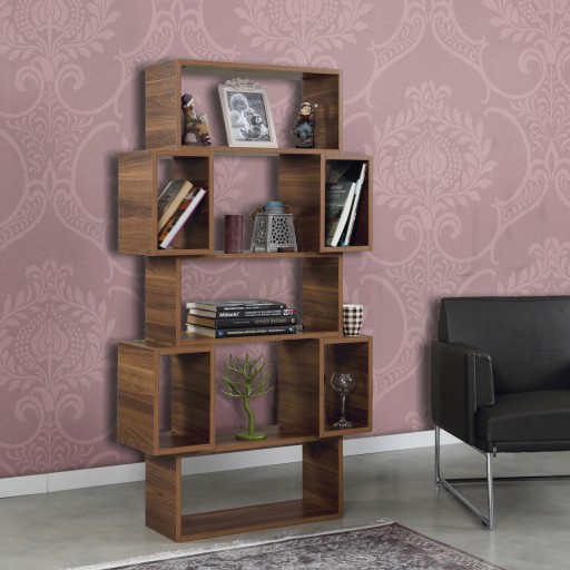 Corp biblioteca, Comforty, Box, 84x160x30 cm, Maro