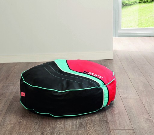 Fotoliu puf, Çilek, Biconcept Bean Bag, 82x20x82 cm, Multicolor