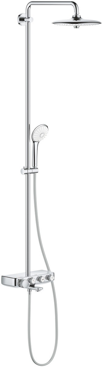 Coloana de dus Grohe Euphoria SmartControl System 260 Mono cu baterie cada termostatata