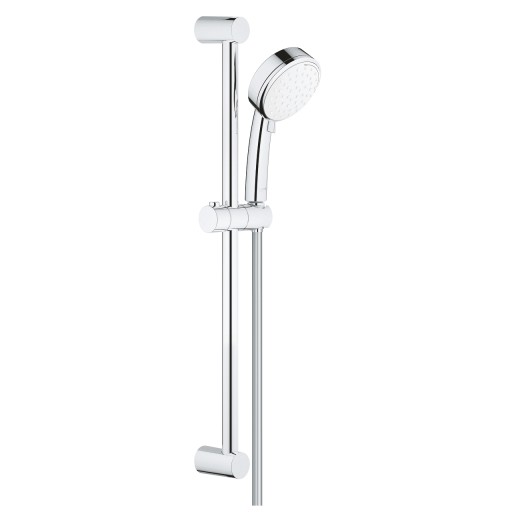 Set de dus Grohe Tempesta Cosmopolitan 100 cu para de dus 2 jeturi furtun 175cm si bara de 60cm crom