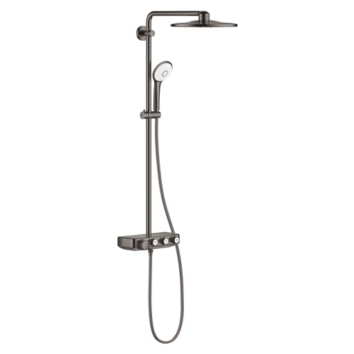 Coloana de dus Grohe Euphoria SmartControl System 310 Duo cu baterie termostatata hard graphite