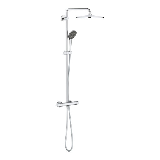 Coloana de dus Grohe Vitalio Joy System 310 CoolTouch cu baterie termostatata crom