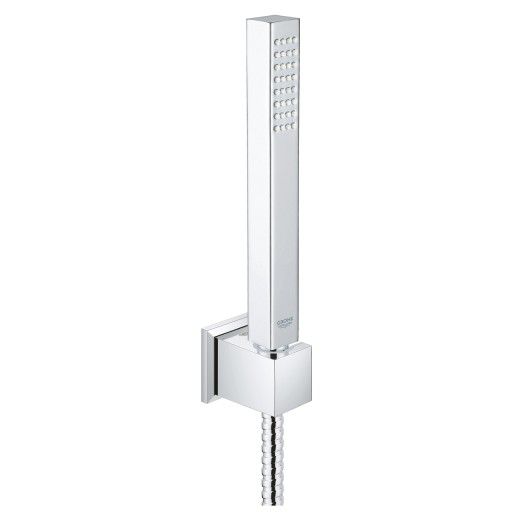 Set de dus Grohe Euphoria Cube+ cu para dus Stick 9.5 l/min furtun 150cm si agatatoare crom