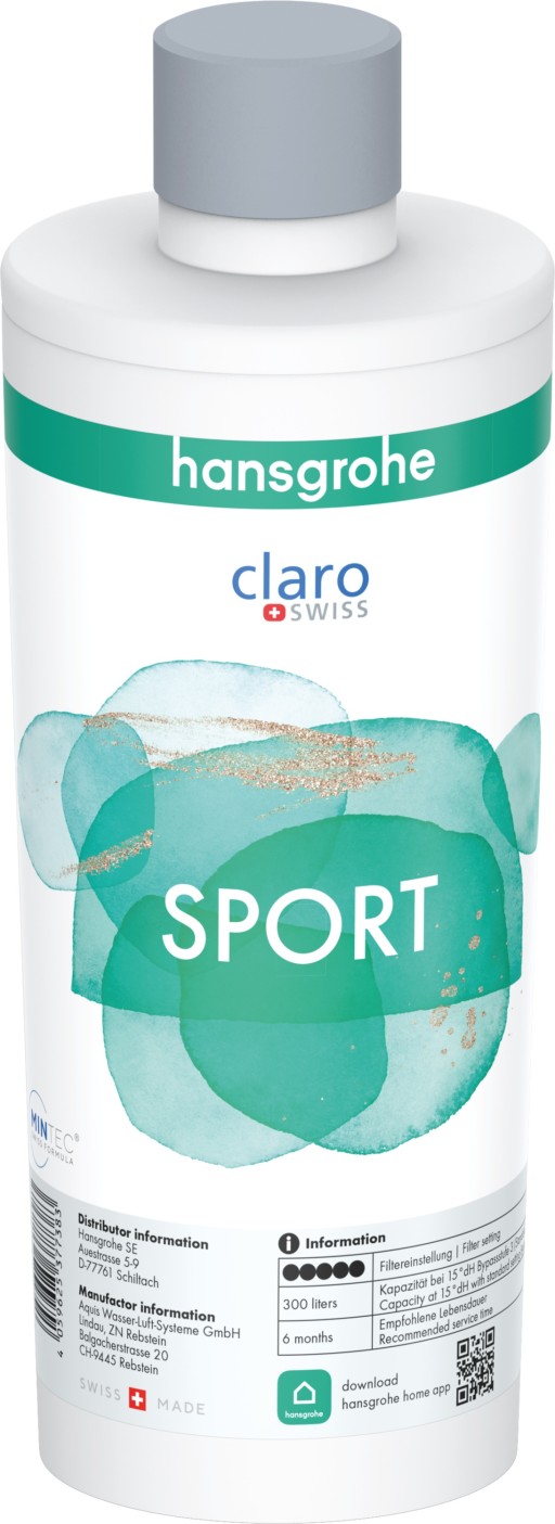 Filtru Hansgrohe Sport pentru sisteme filtrare Aqittura