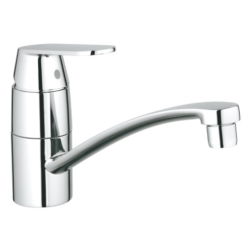 Baterie bucatarie Grohe Eurosmart Cosmopolitan pipa joasa crom