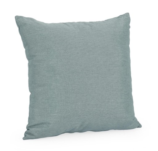 Perna decorativa Outdoor, Bizzotto, 45 x 45 cm, ofelina rezistenta la apa, albastru aqua