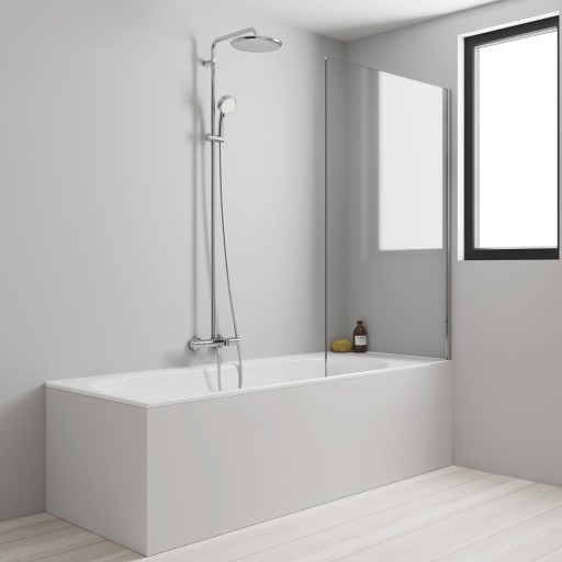 Sistem de cada Grohe Tempesta Cosmopolitan 250, 1/2'', aparent, termostat, 2 jeturi, crom - 26672000