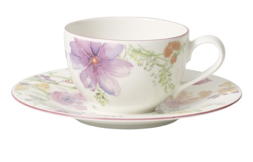 Ceasca si farfuriuta cafea Villeroy & Boch Mariefleur Basic