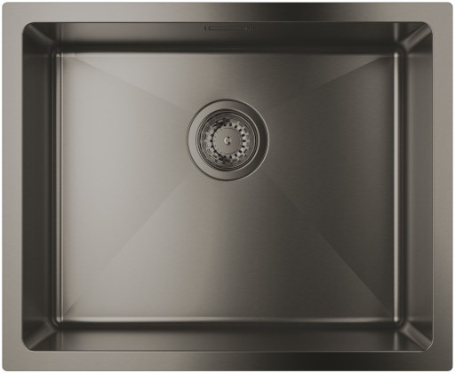 Chiuveta bucatarie Grohe K700U 60 540x440mm montare sub blat inox brushed hard graphite