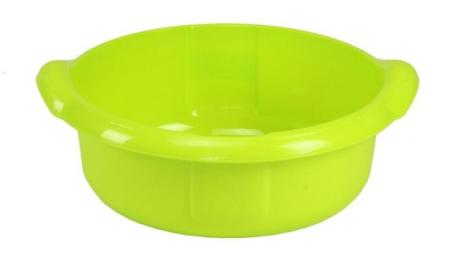 Bol cu manere Sara, Domotti, 36 cm, plastic, verde