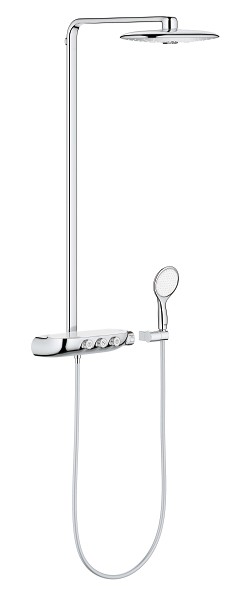 Coloana de dus Grohe Rainshower SmartControl 360 Duo cu baterie termostatata