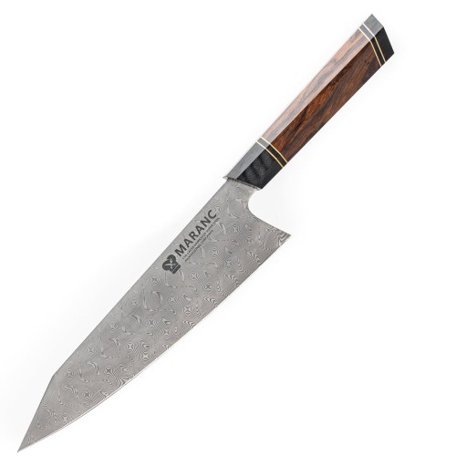 Cutitul bucatarului Bunka profesional Maranc, otel de damasc, 21 cm, M136