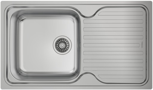 Chiuveta bucatarie Teka Classic 1B 1D 86 860x500mm inox