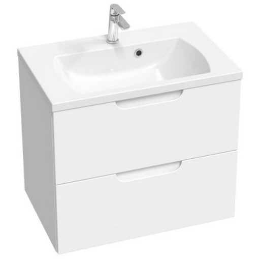 Dulap baza pentru lavoar Ravak SD Classic II 700 cu 2 sertare 70cm alb