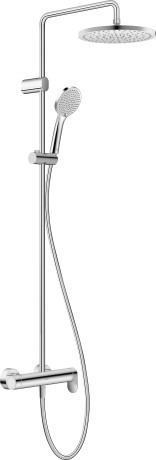 Coloana de dus Duravit Wave cu baterie h 112cm crom