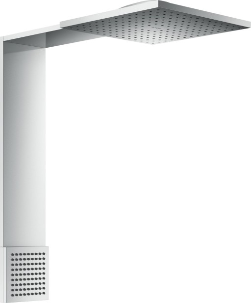 Sistem de dus Hansgrohe Axor ShowerComposition 250/250 cu 2 jeturi montaj pe perete necesita corp incastrat crom