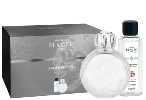 Set Maison Berger lampa catalitica Astral Givree cu parfum White Cashmere