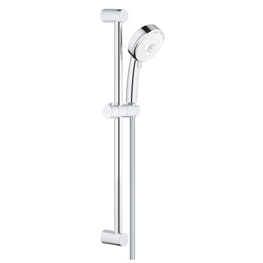 Set de dus Grohe Tempesta Cosmopolitan 100 cu para de dus 3 jeturi furtun 175cm si bara 60cm crom