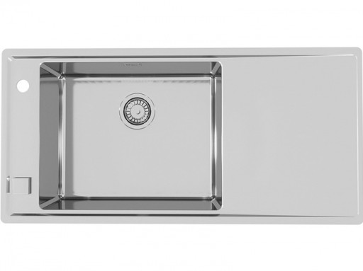 Chiuveta bucatarie inox cu picurator, cuva stanga Alveus Stricto 30