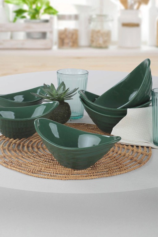 Set boluri, Keramika, 275KRM1227, Ceramica, Verde