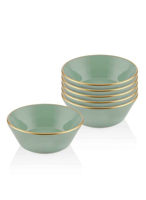 Set boluri, Mia, 742TMA3312, Ceramica, Verde