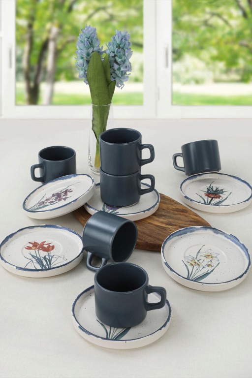 Set pentru ceai, Keramika, 275KRM1648, Ceramica, Multicolor