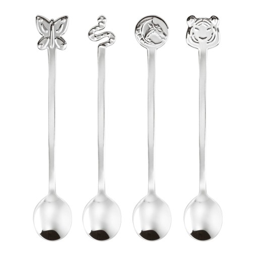 Set 4 lingurite Sambonet Party Fashion inox