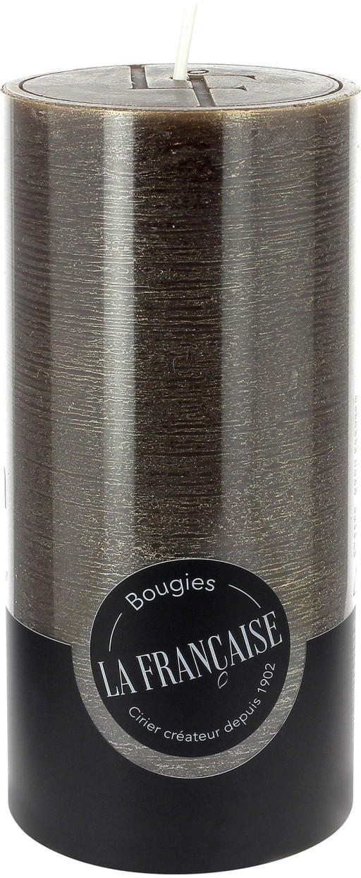 Lumanare La Francaise Feeries Vegetales Cylindre d 7cm h 15cm Frosted brown