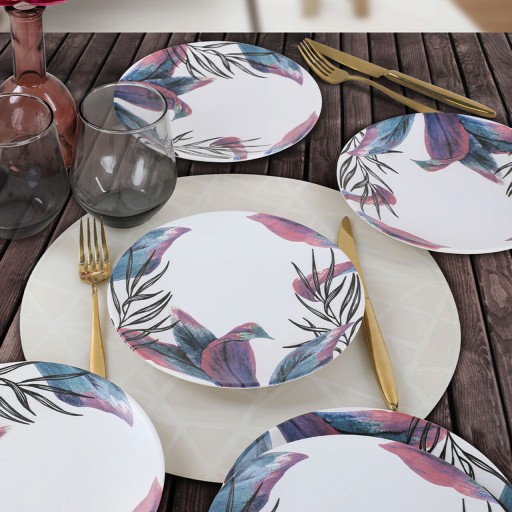 Set farfurii pentru desert, Keramika, 275KRM1385, Ceramica, Multicolor