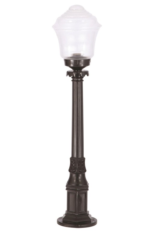 Lampadar de exterior, Avonni, 685AVN1322, Plastic ABS, Negru