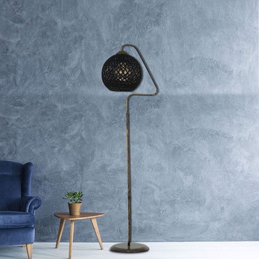 Lampadar, Hmy Design, 687HMY1905, Metal, Negru