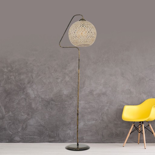 Lampadar, Hmy Design, 687HMY1906, Metal, Argintiu