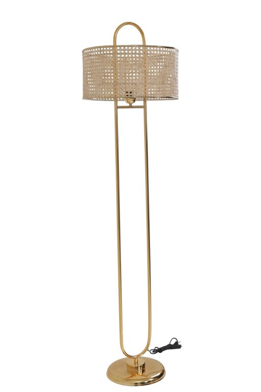 Lampadar, Stala, 846STL3558, Metal, Auriu