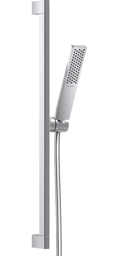 Set de dus Hansgrohe Pulsify E EcoSmart+ cu 1 jet si bara de 0.66 m crom